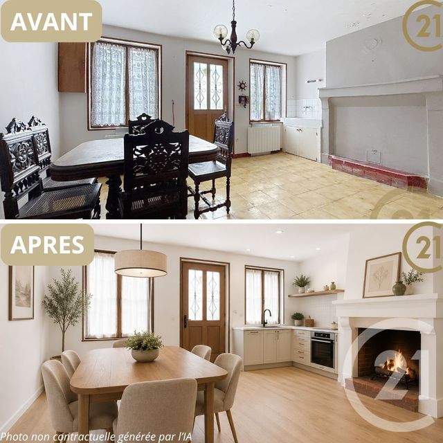 Maison &agrave; vendre - 4 pi&egrave;ces - 60,50 m2 - Malaunay - 76 - HAUTE-NORMANDIE