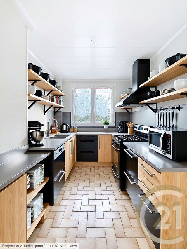 Appartement F3 &agrave; vendre - 4 pi&egrave;ces - 71,21 m2 - Maromme - 76 - HAUTE-NORMANDIE