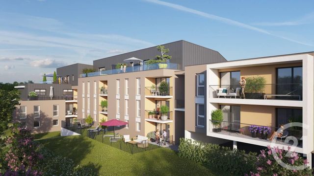 Appartement F2 &agrave; louer - 2 pi&egrave;ces - 40,92 m2 - Deville Les Rouen - 76 - HAUTE-NORMANDIE