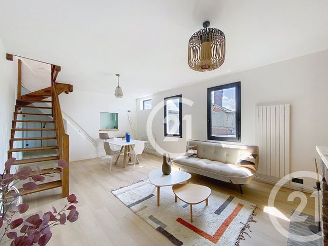 Appartement Duplex f3 &agrave; louer - 3 pi&egrave;ces - 62,23 m2 - Rouen - 76 - HAUTE-NORMANDIE
