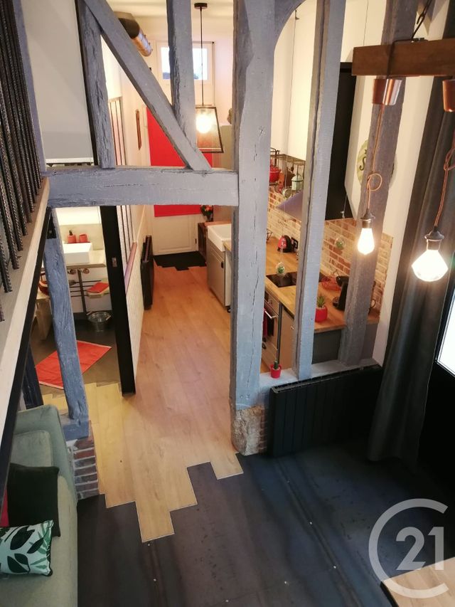 Appartement F1 &agrave; louer - 1 pi&egrave;ce - 25,89 m2 - Rouen - 76 - HAUTE-NORMANDIE